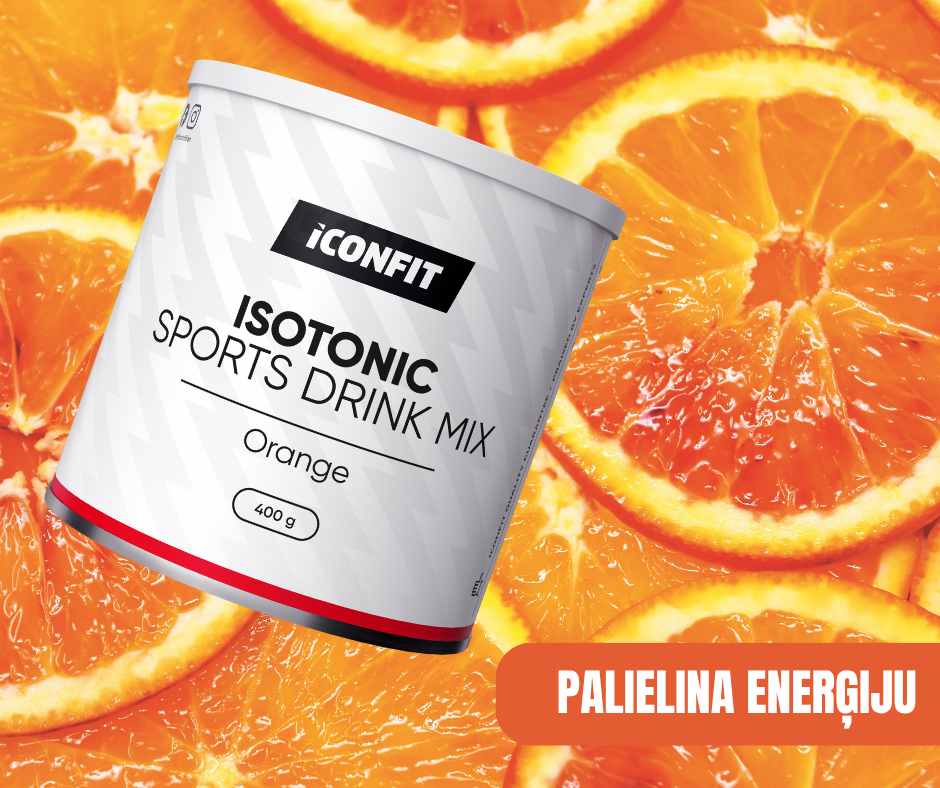IZOTONISKAIS DZĒRIENS ICONFIT, APELSĪNU 400gr