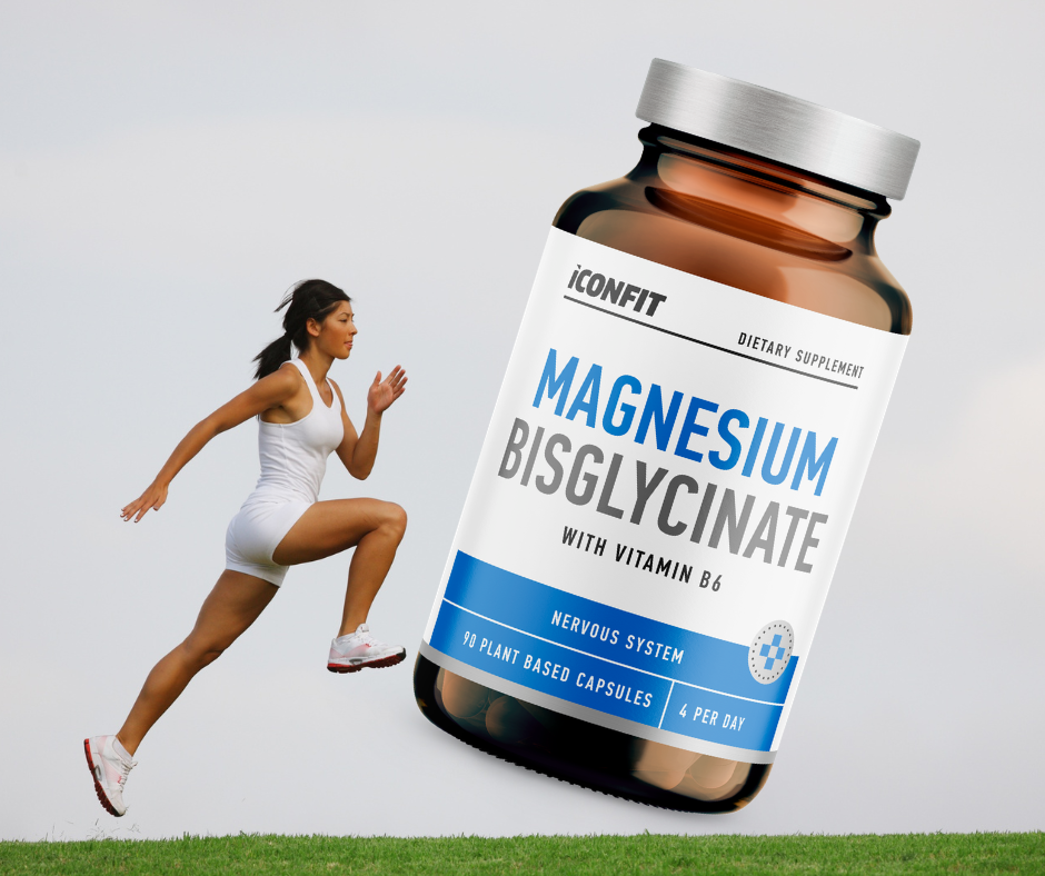 MAGNIJA BISGLICINĀTS ICONFIT 90 kapsulas