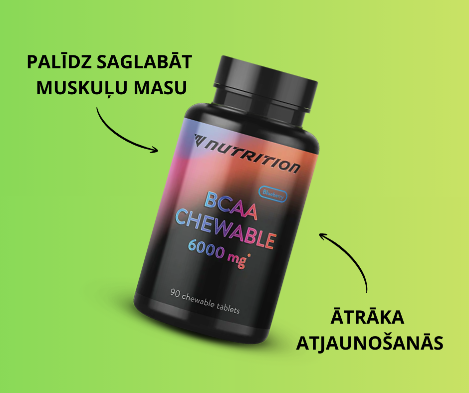 BCAA košļājamās tabletes