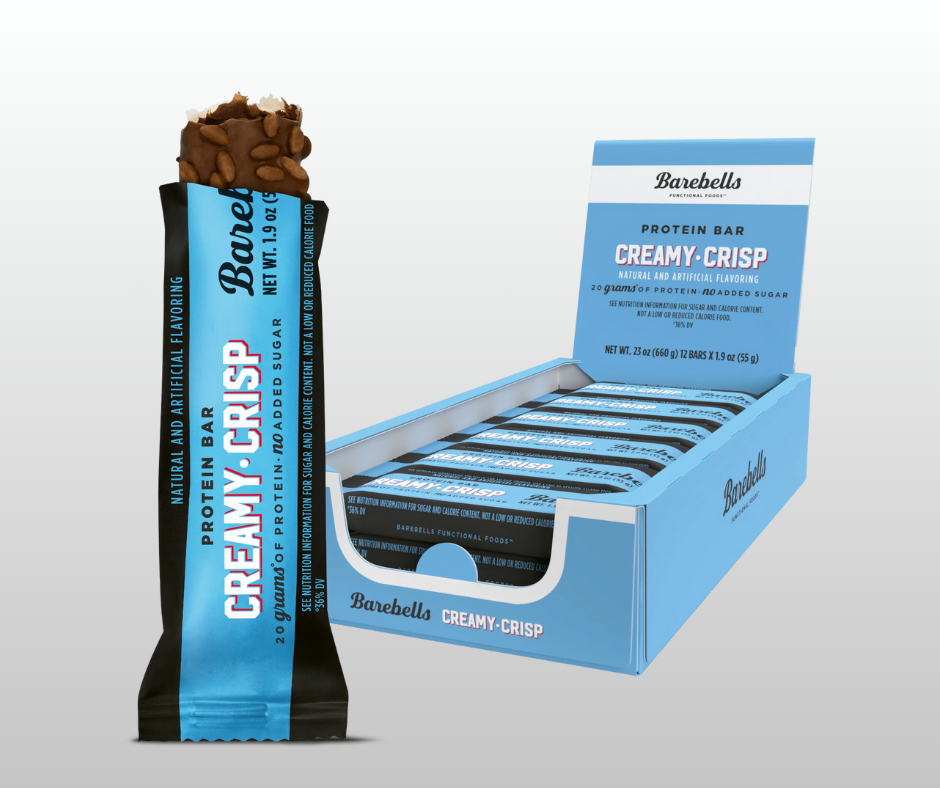 Proteīna batoniņš Creamy Crisp Barebells (12x55gr.)