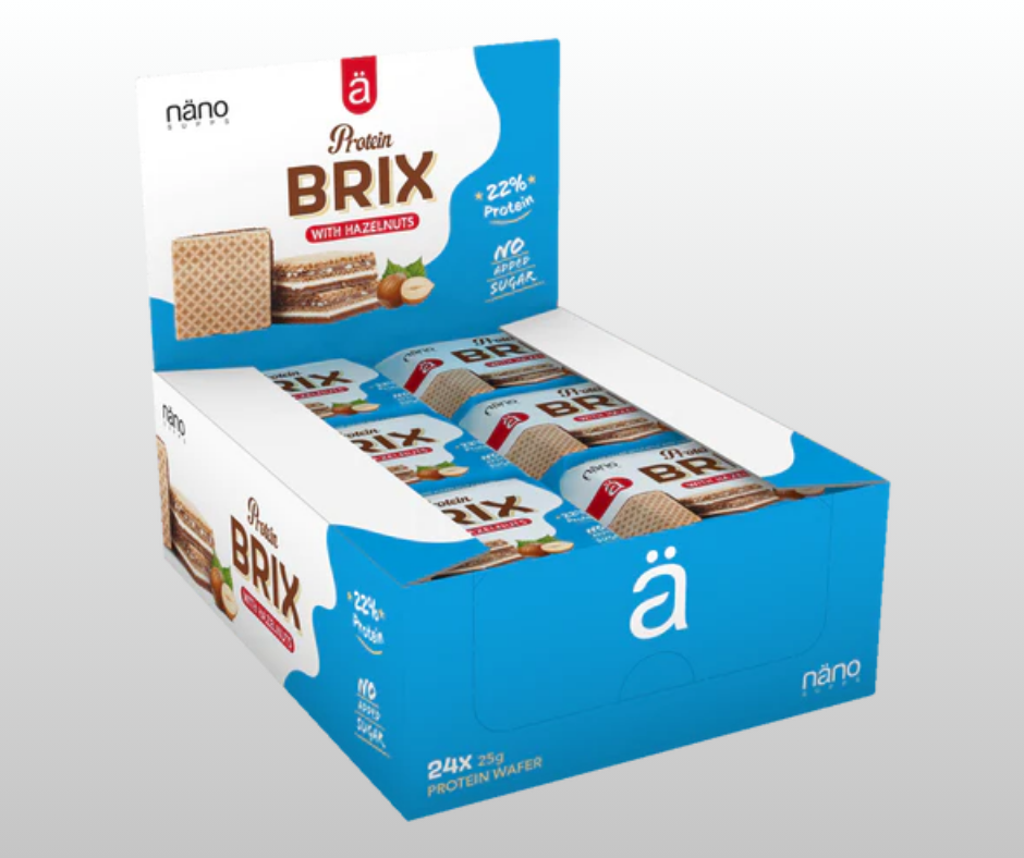 Proteīna vafeles NänoSupps (24x25gr.)
