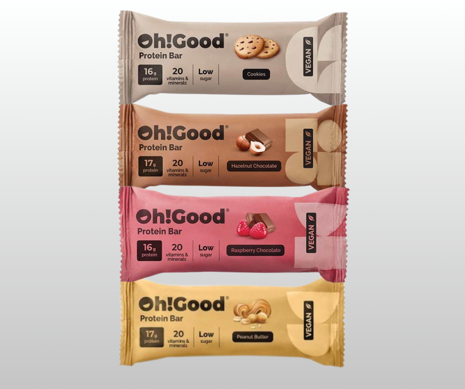 PROTEĪNA BATONIŅU KOMPLEKTS 4gb. OH!GOOD