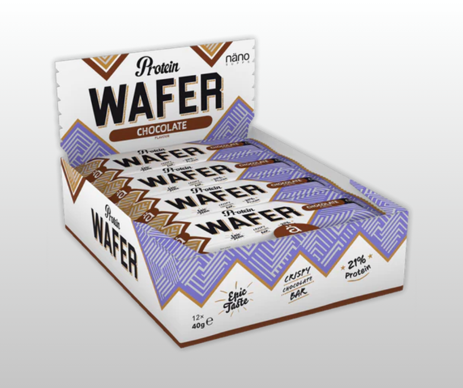 Proteīna vafeles Chocolate NänoSupps (12x40gr.)