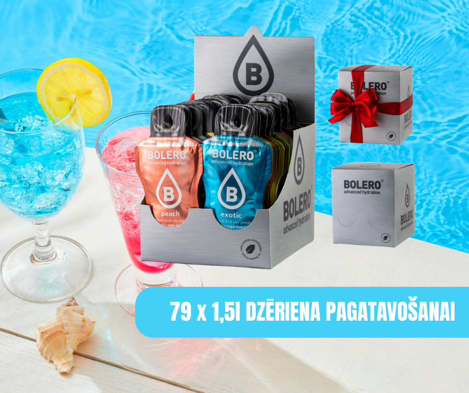 Maisījums dzērienu pagatavošanai BOLERO MIX (79x9gr)