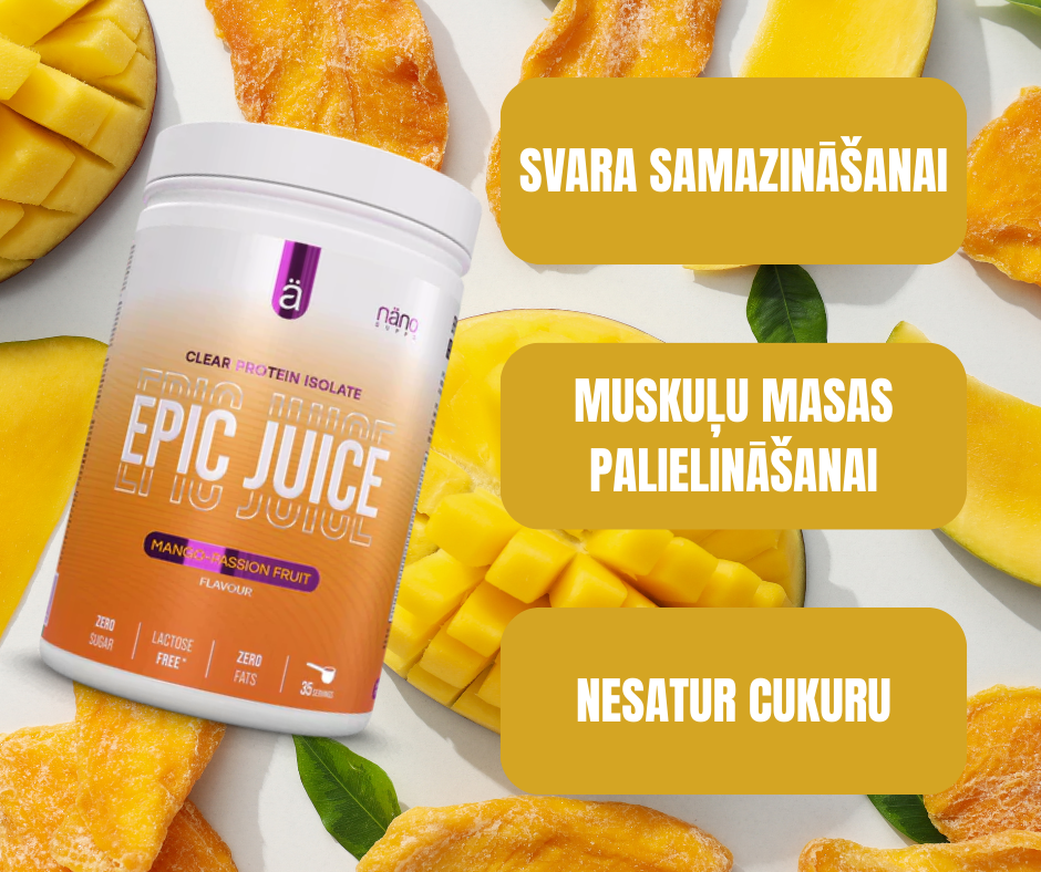 Proteīna pulveris Mango & Passionfruit Mix Näno Supps (875gr.)