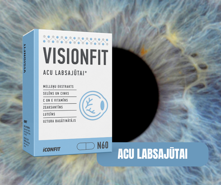 ACU LABSAJŪTAS KOMPLEKSS ICONFIT 60 kapsulas