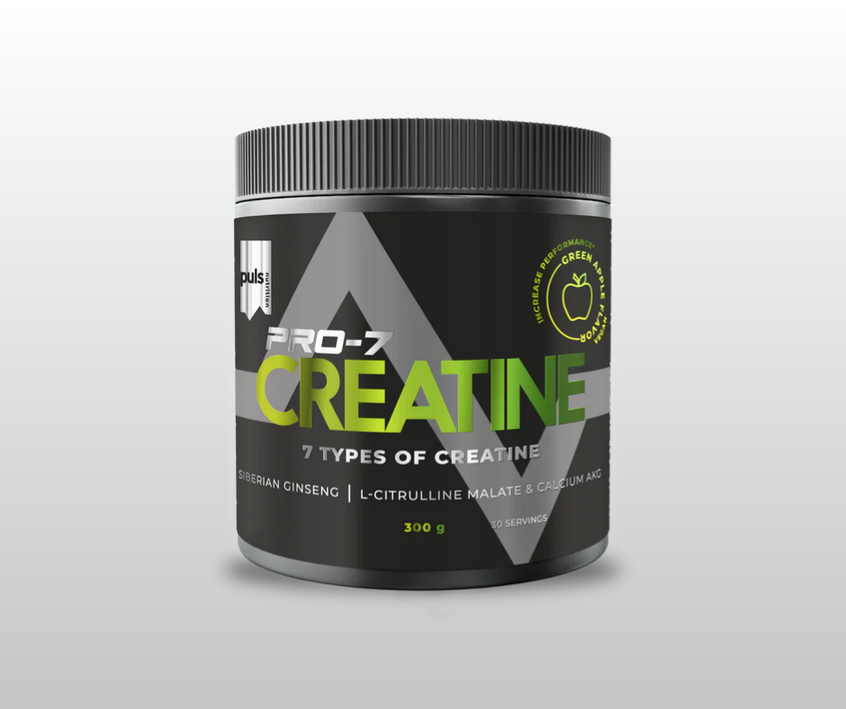 CREATINE PRO 7 Green Apple PULSE (300gr)