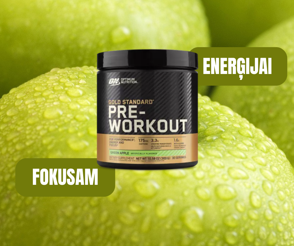 PRE-WORKOUT Green Apple OPTIMUM NUTRITION (330gr)