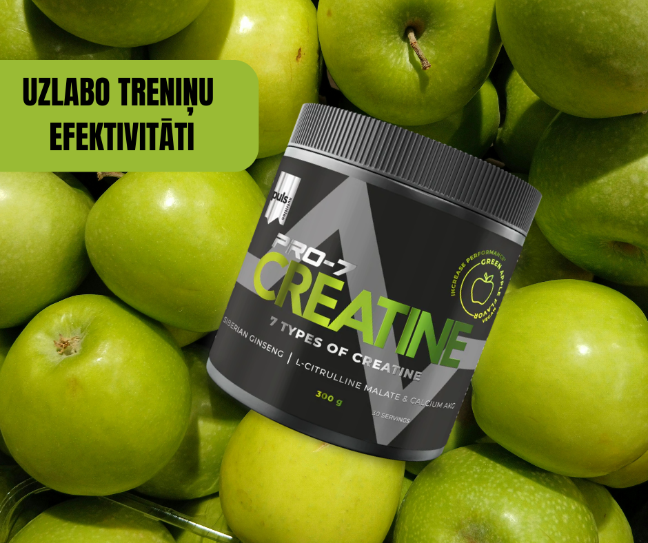 CREATINE PRO 7 Green Apple PULSE (300gr)