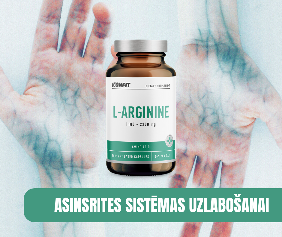 L-ARGINĪNS ICONFIT 90 kapsulas