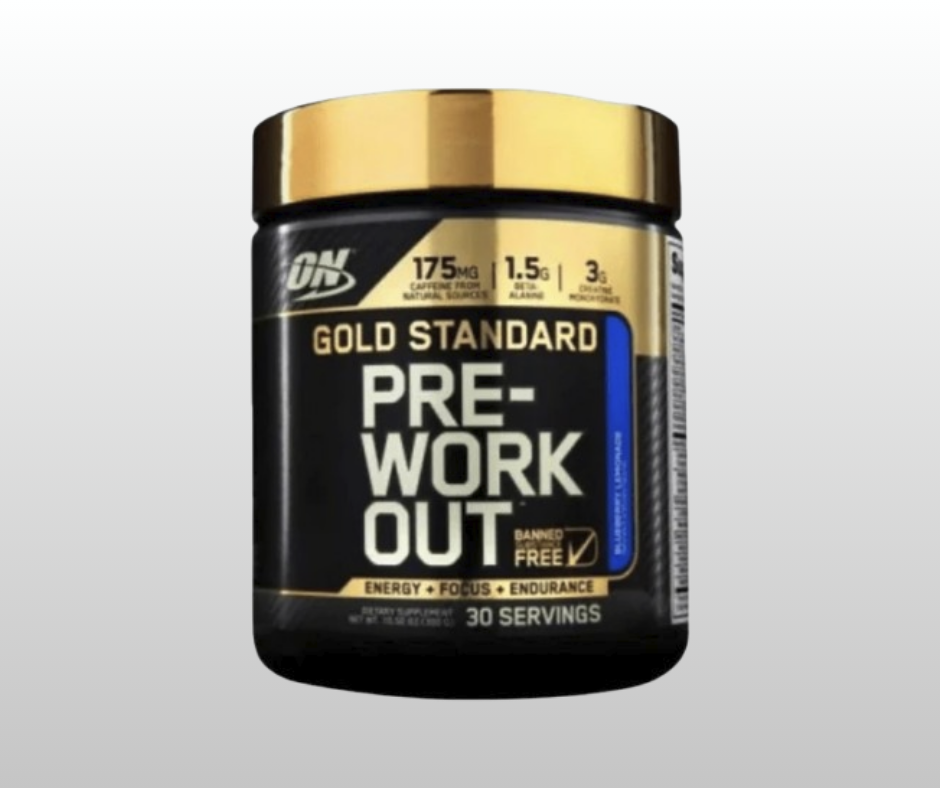PRE-WORKOUT GOLD STANDART, ZILĀ AVENE 330gr.