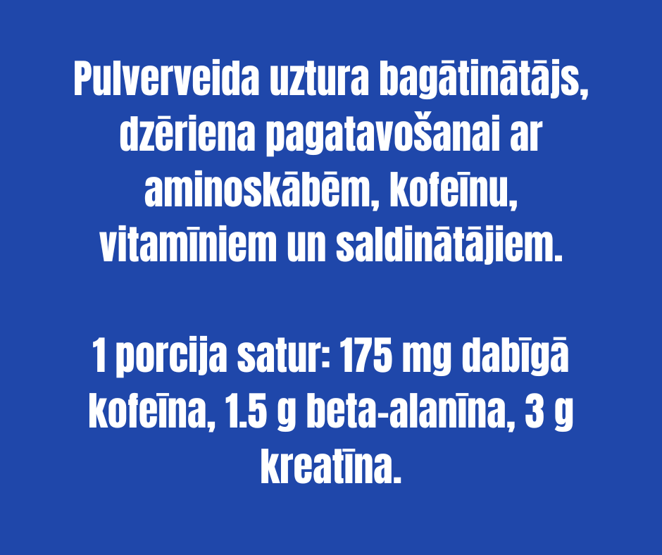 PRE-WORKOUT GOLD STANDART, ZILĀ AVENE 330gr.