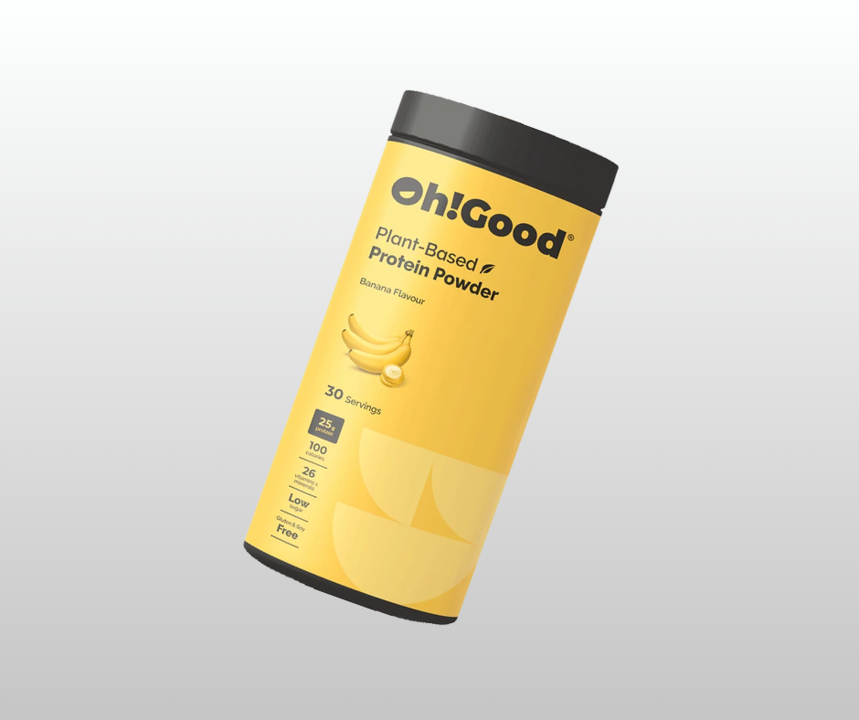 PROTEĪNA PULVERIS OH!GOOD BANĀNS 900G.