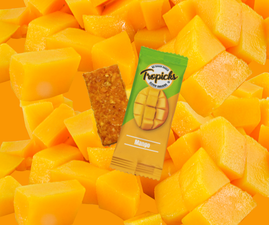 ŽĀVĒTA MANGO BATONIŅŠ TROPICKS 20x20GR