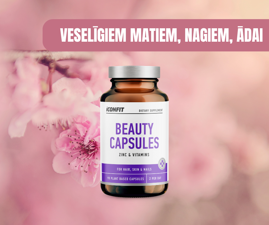 SKAISTUMA KAPSULAS ICONFIT 90 kapsulas