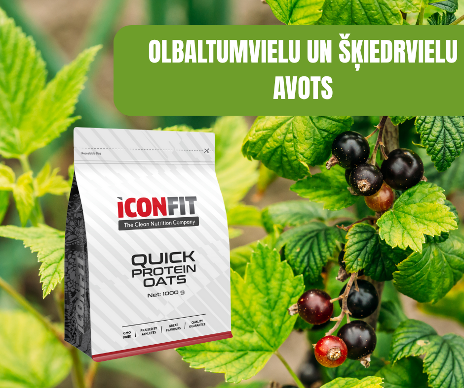 ĀTRĀS PROTEĪNA AUZU PĀRSLAS ICONFIT, UPEŅU 1kg