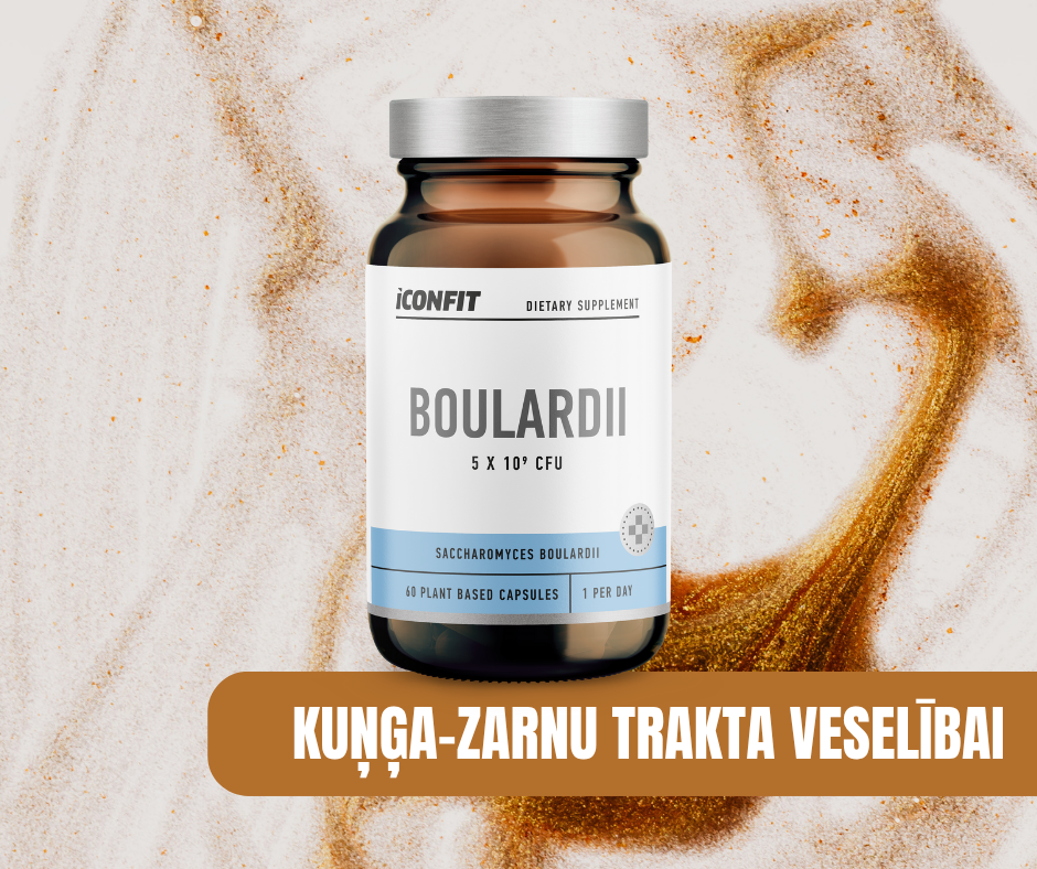 BOULARDII ПРОБИОТИЧЕСКИЕ ДРОЖЖИ ICONFIT 60 капсул