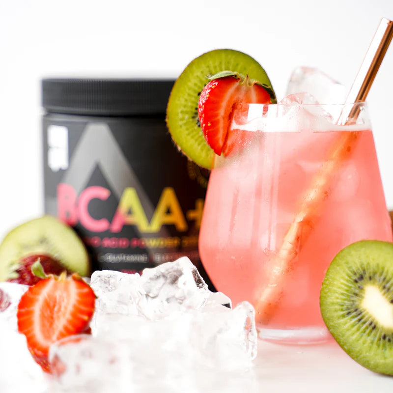 AMINOSKĀBES BCAA+ Strawberries & Kiwi PULS (500gr)