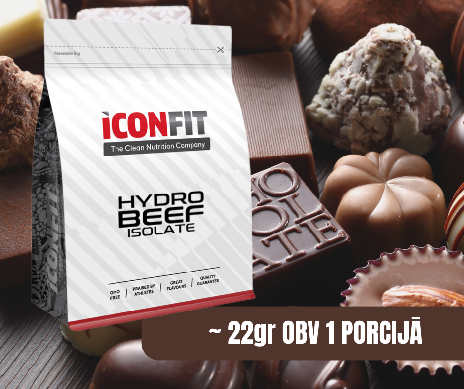 LIELLOPU PROTEĪNA PULVERIS ICONFIT, ŠOKOLĀDES 1kg