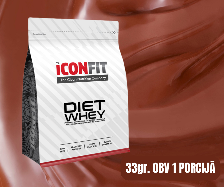 DIĒTISKAIS SŪKALU PROTEĪNS ICONFIT, ŠOKOLĀDES 1kg
