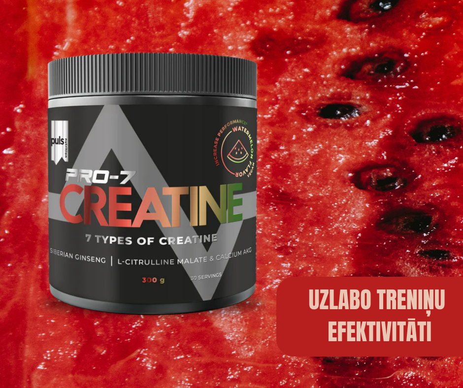 KREATĪNS PRO 7 Watermelon PULS (300gr)