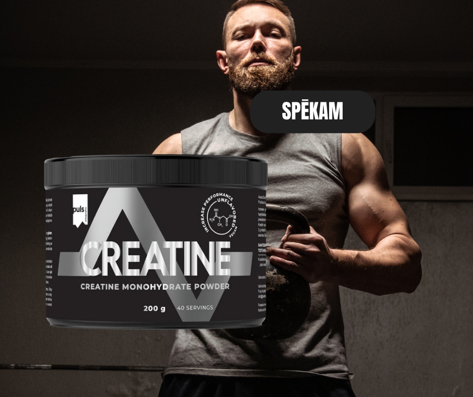 KREATĪNA MONOHIDRĀTS PULS (200gr)
