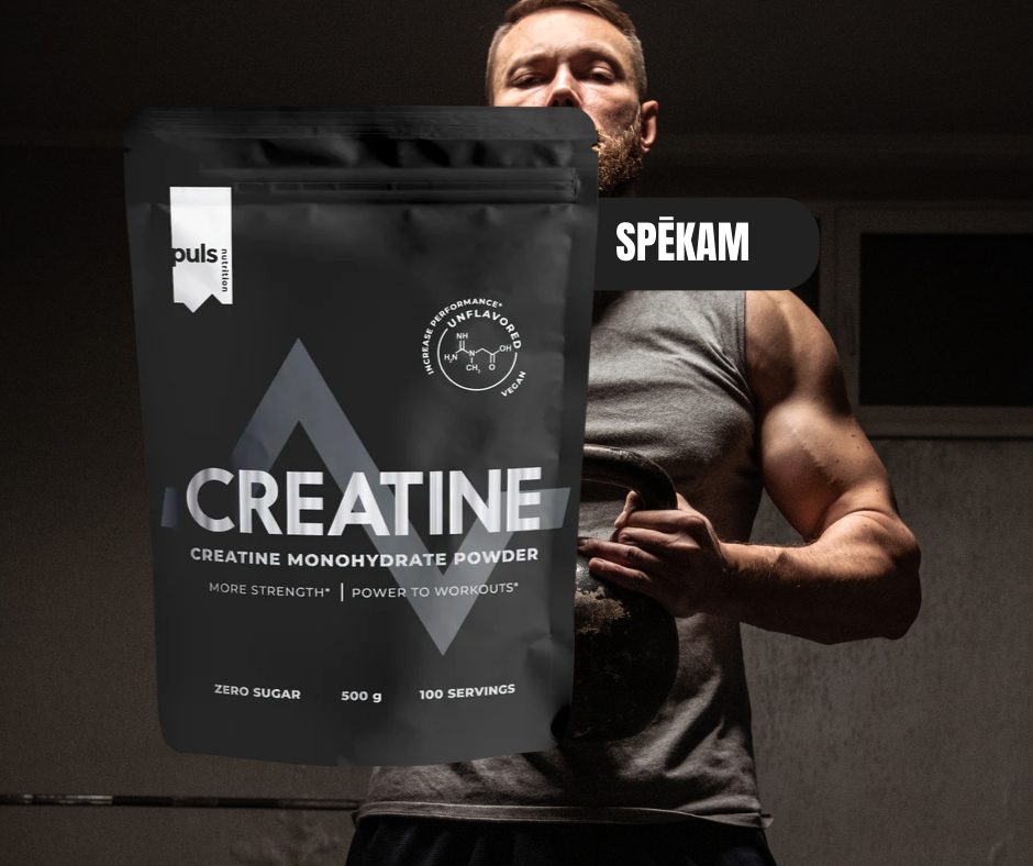KREATĪNA MONOHIDRĀTS PULS (500gr)