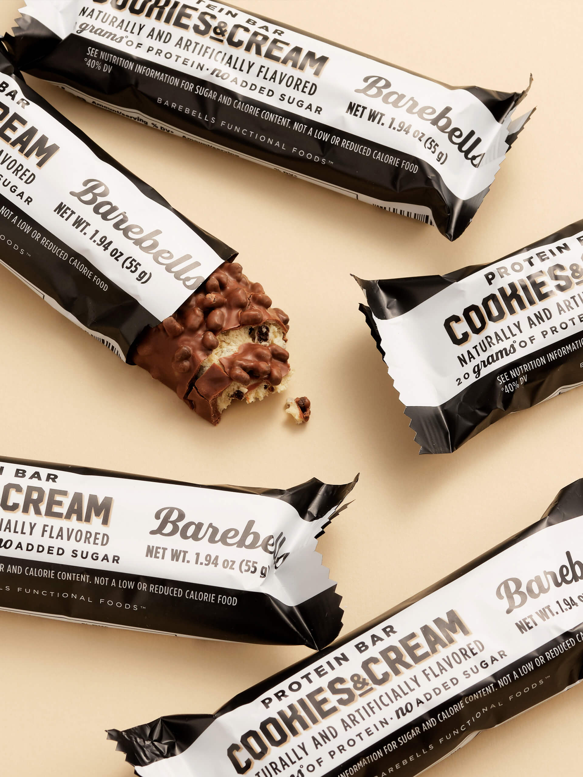 Протеиновый батончик Cookies &amp; Cream Barebells