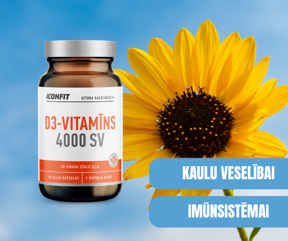D3 VITAMĪNS 4000SV 90 eļļas kapsulas