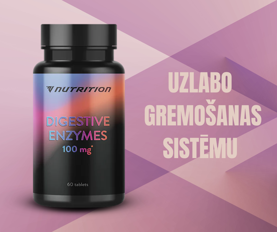 DIGESTIVE ENZYMES 60 tabletes