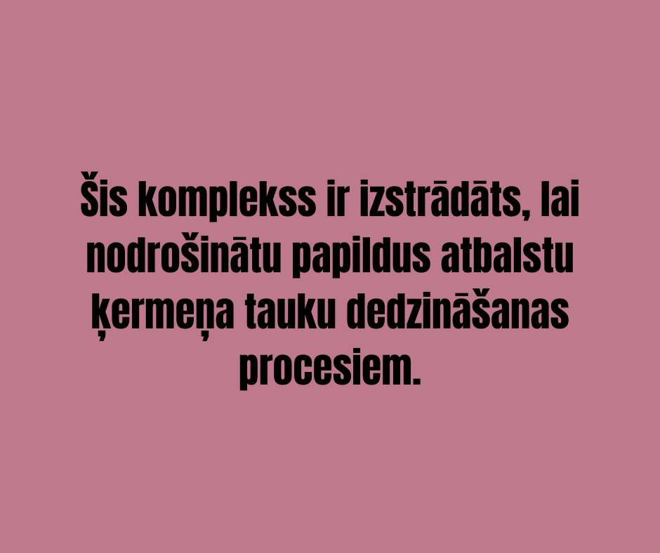 TAUKU DEDZINĀŠANAS KOMPLEKTS 2 MĒNEŠIEM VNUTRITION