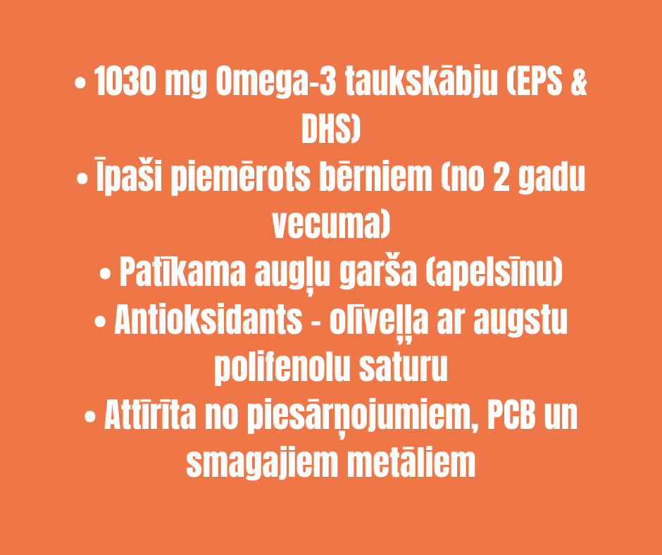 Omega-3 bērniem FISK eļļa 150ml