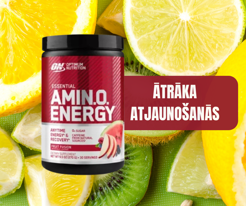 AMINOSKĀBES Fruit Fusion OPTIMUM NUTRITION (270gr)