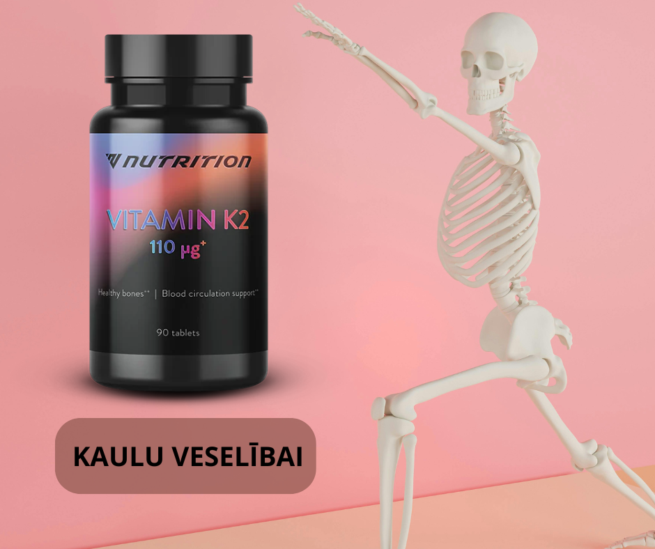 K2 VITAMĪNS 110 µg 90 tabletes