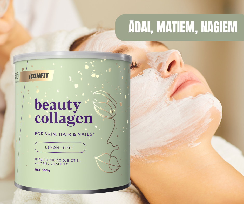 KOLAGĒNS BEAUTY ICONFIT, CITRONS-LAIMS 300gr
