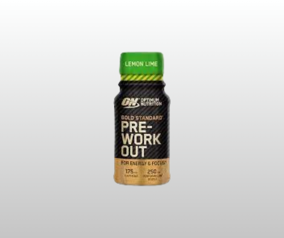PRE-WORKOUT SHOT Lemon & Lime GOLD STANDART (60ml)