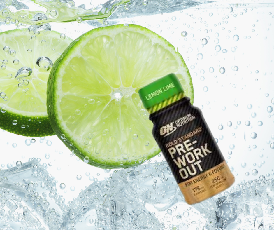 PRE-WORKOUT SHOT Lemon & Lime GOLD STANDART (60ml)
