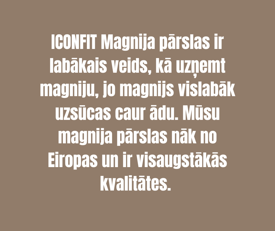 MAGNIJA PĀRSLAS VANNĀM ICONFIT 1kg