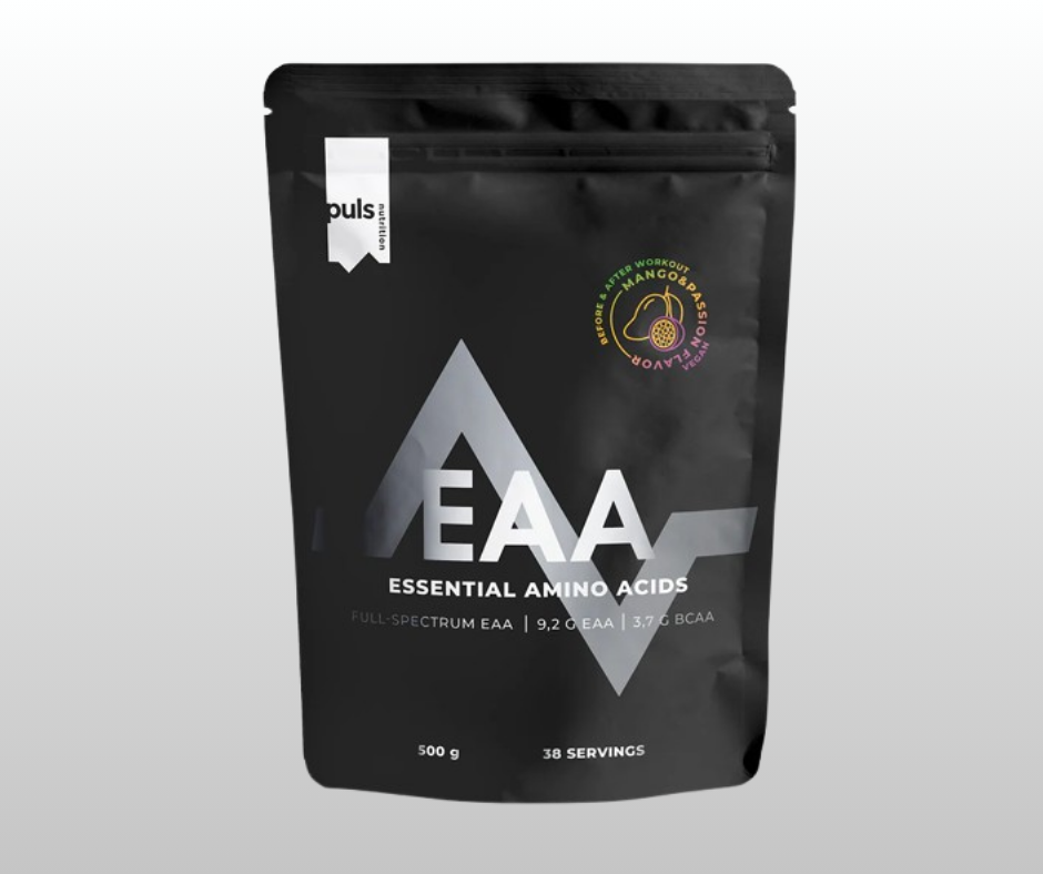 AMINOSKĀBES EAA Mango & Passiofruit PULS (500g)
