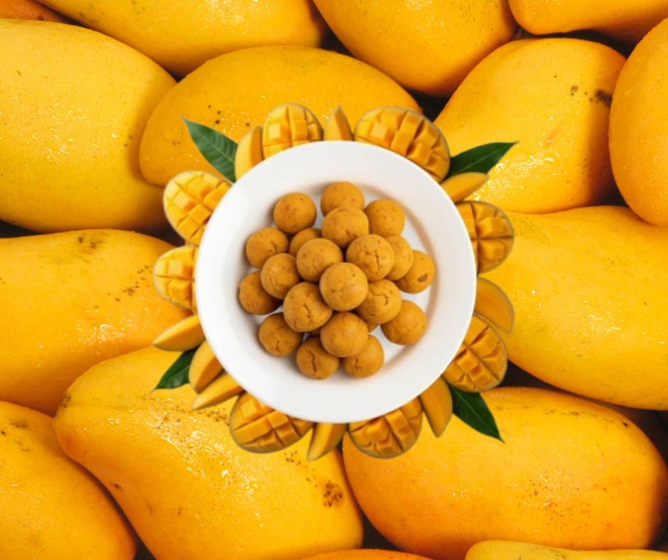 ŽĀVĒTAS MANGO BUMBIŅAS ECO FRESH 100GR