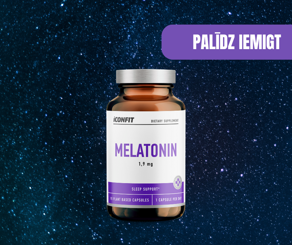 MELATONĪNS ICONFIT 90 kapsulas