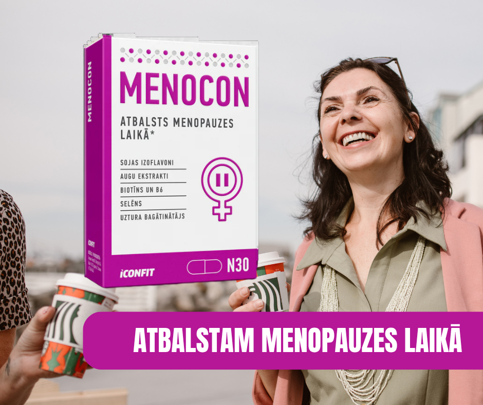 MENOPAUZES ATBALSTA KOMPLEKSS ICONFIT 30 kapsulas