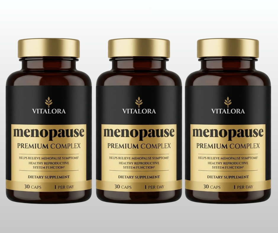 VITALORA MENOPAUSE PREMIUM COMPLEX KOMPLEKTS 3 MĒNEŠIEM 3x30 kapsulas