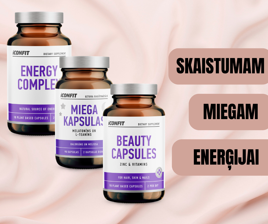 MIEGAM, ENERĢIJAI, SKAISTUMAM KOMPLEKTS ICONFIT