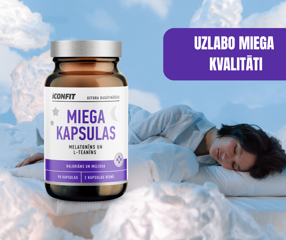 MIEGA KAPSULAS ICONFIT 90 kapsulas