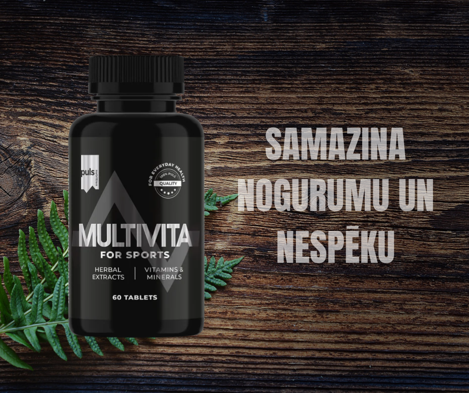 MULTIVITAMĪNI SPORTISTIEM PULS (60 таблеток)