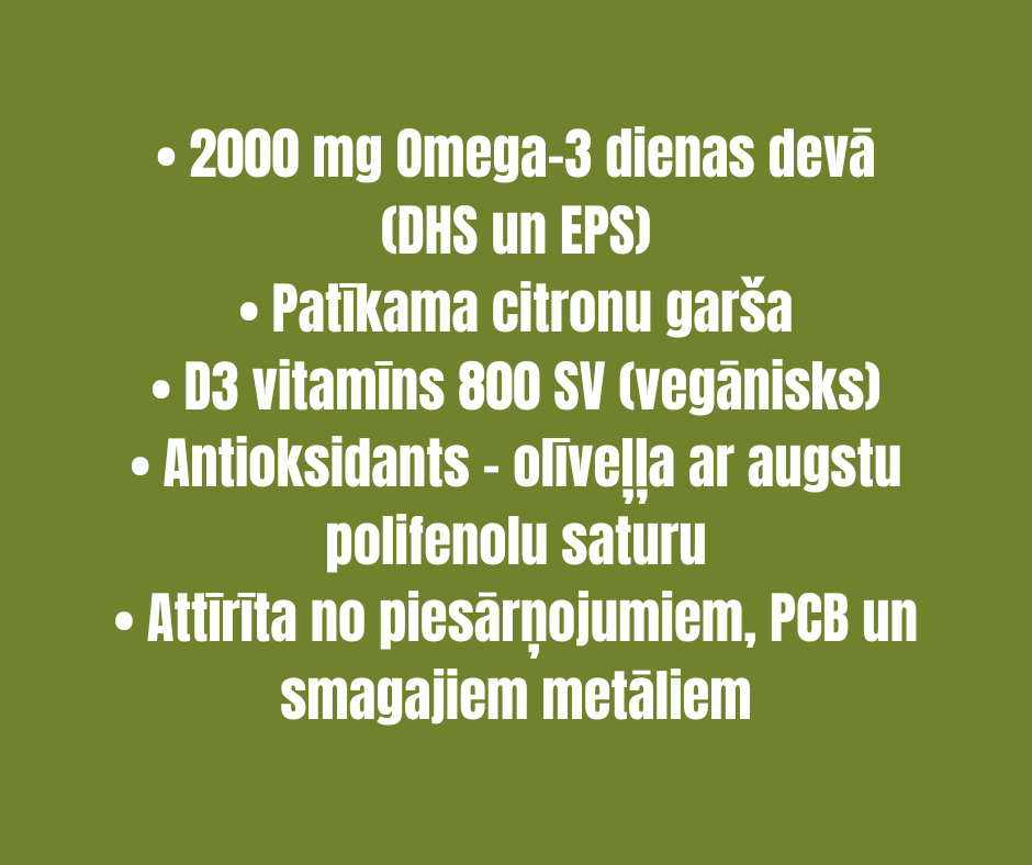 Omega-3 Vegan eļļa NORSAN 100ml