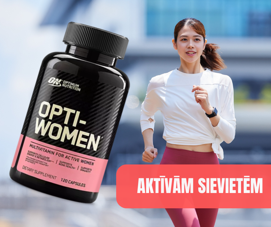 MULTIVITAMĪNI SIEVIETĒM OPTI-WOMEN 120 tabletes