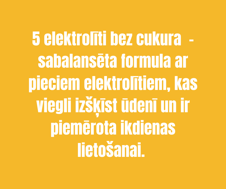 ELEKTROLĪTU PULVERIS PULS, APELSĪNS & MANGO 120gr.