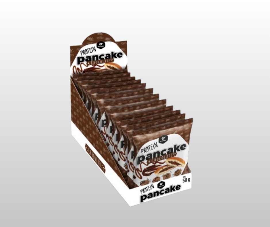 Proteīna pankūkas Double Chocolate GoFitness (12x50gr.)